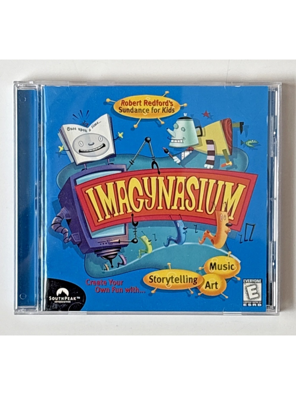 Imagynasium SouthPeak CD PC Art Music Creativity Robert Redford Glenn Close